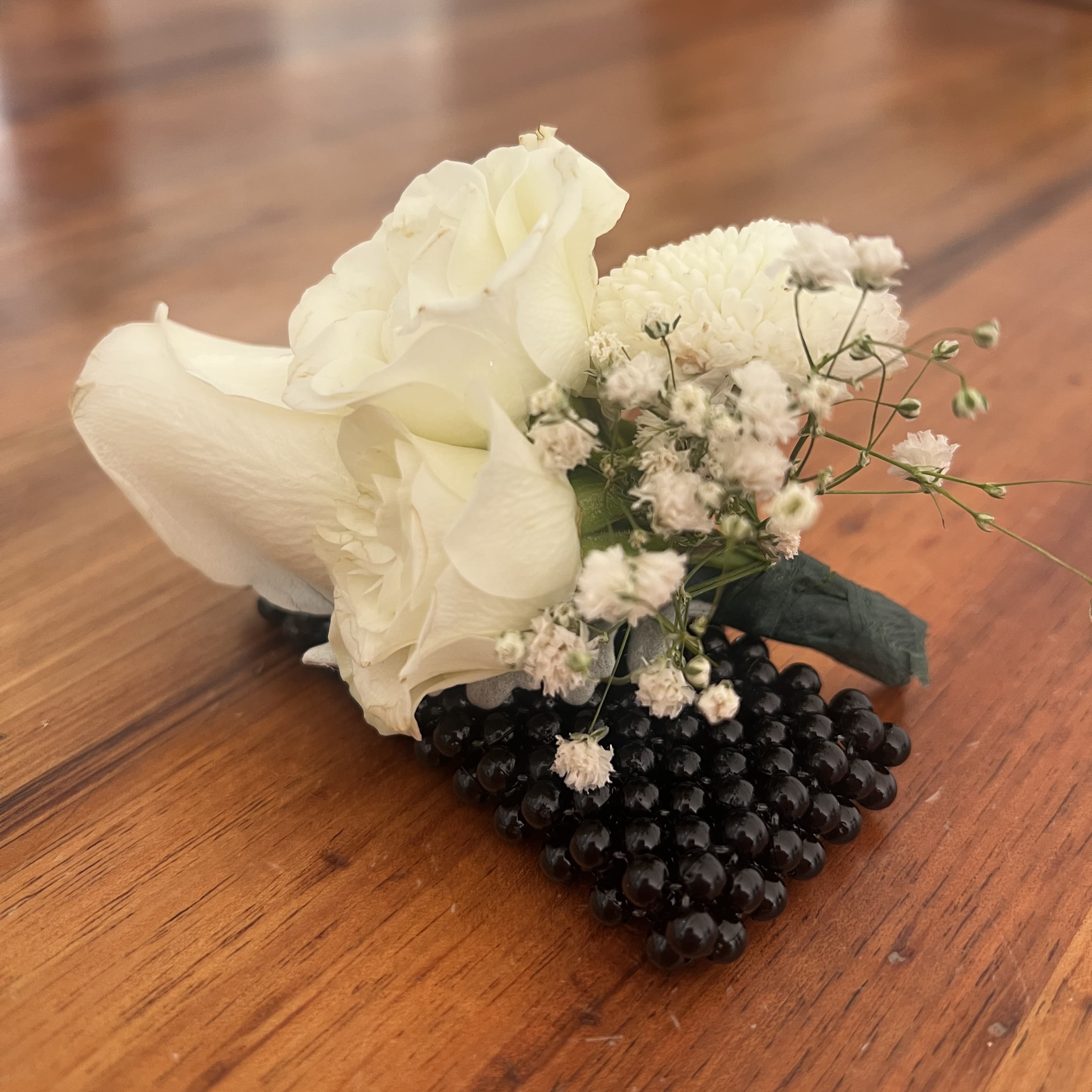 Black Pearl Corsage